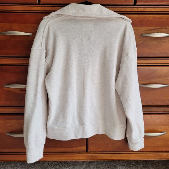 EUC Citizens of Humanity Rosalia Oversized Cotton Polo Pullover (Size XS) - Picture 3 of 5
